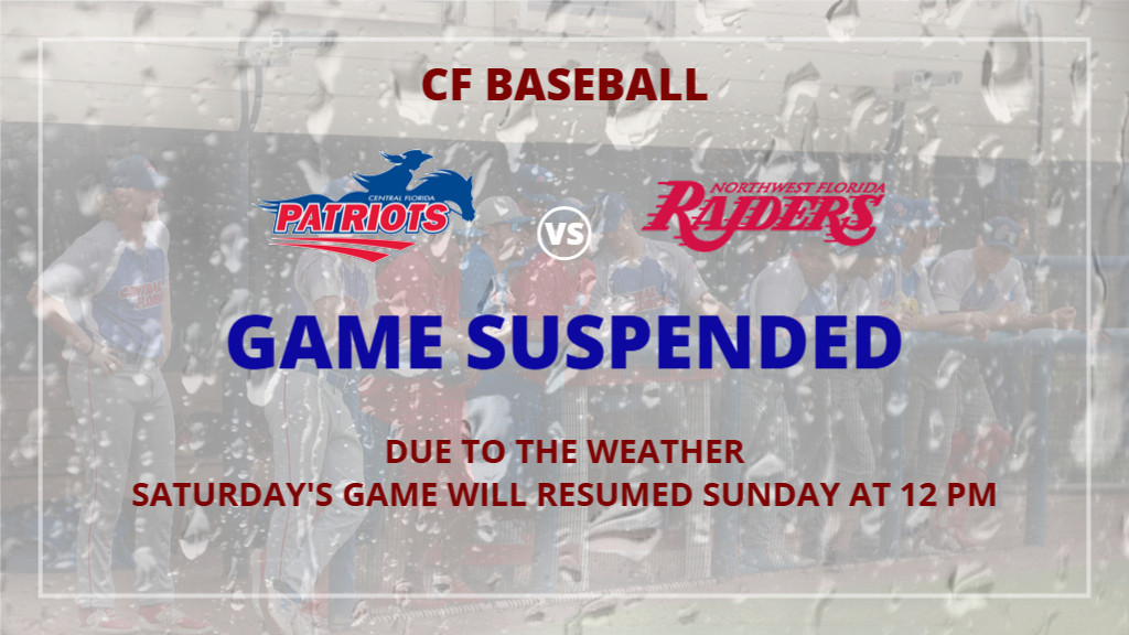 Game 2 of Ocala Regional Suspended Due to Weather